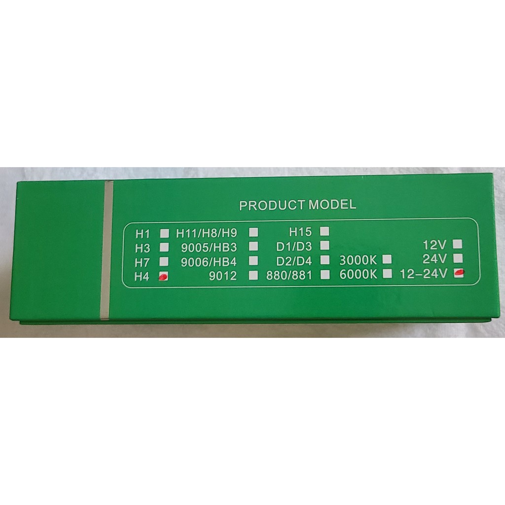 Đèn LED H1,H3,H4,H7,H8,H11,9005,9006 đuôi đồng đèn Trắng , giá 1 cặp