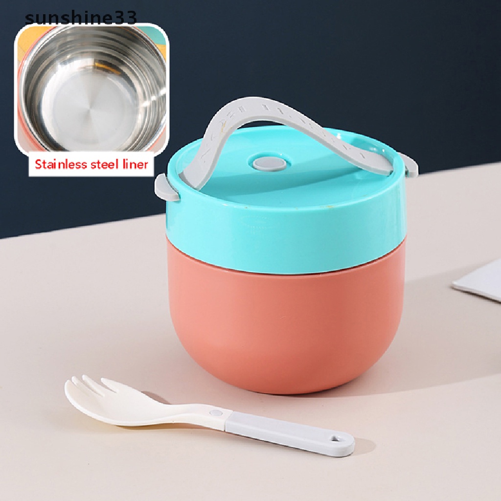 Hộp cơm Giữ Nhiệt Bằng Thép Không Gỉ Tiện Lợi
