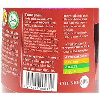 Nước mắm Liên Thành nhãn ngọc 600ml