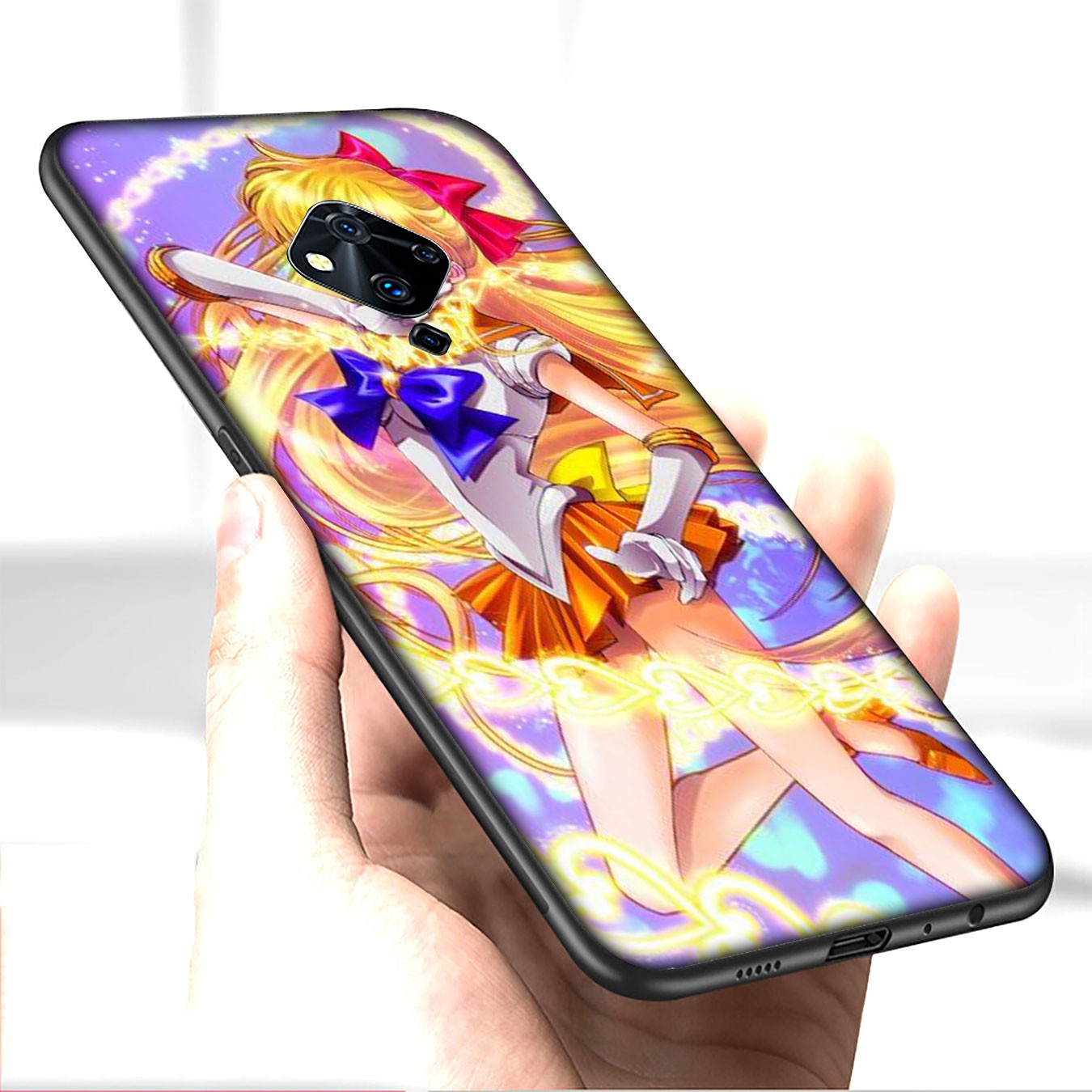 SAILOR MOON Ốp Lưng Silicone Mềm In Hình Thủy Thủ Mặt Trăng Cho Xiaomi Redmi Note 5 Pro Plus 5a 4x S2 Mi Poco X3 Nfc M3 9t