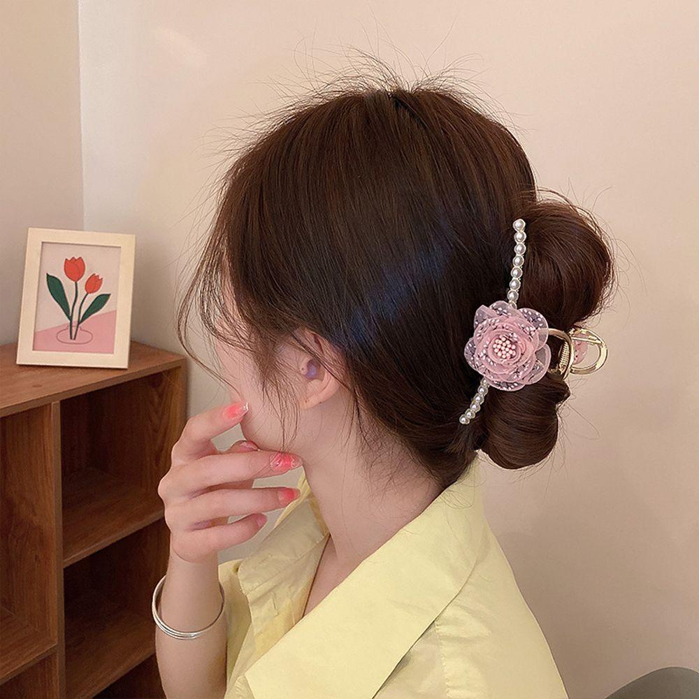 Kẹp Tóc Càng Cua Phong Cách Retro Thanh Lịch Cho Nữ