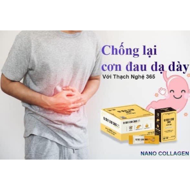 [Mã 77FMCGSALE1 giảm 10% đơn 250K] Thạch Nghệ Collagen Nano Curcumin Jelly 365 Vị Xoài Hàn Quốc (30 Gói/Hộp) | WebRaoVat - webraovat.net.vn