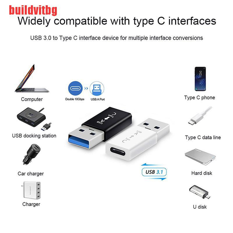 Đầu Chuyển Đổi Từ Cổng Usb 3.0 Sang Type-C Otg Thunderbolt 3