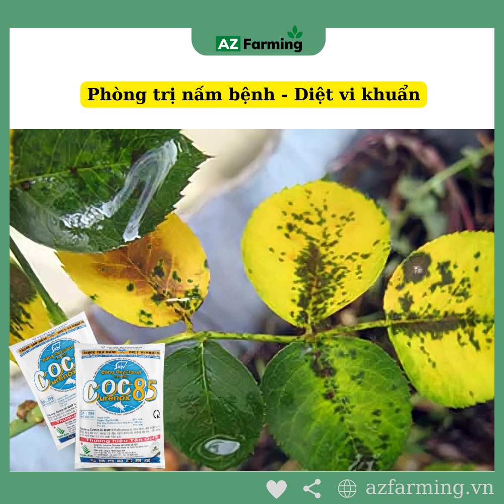 COC 85 Thuốc Trừ Bệnh Cây Trồng - Gói 20g - AZ Farming