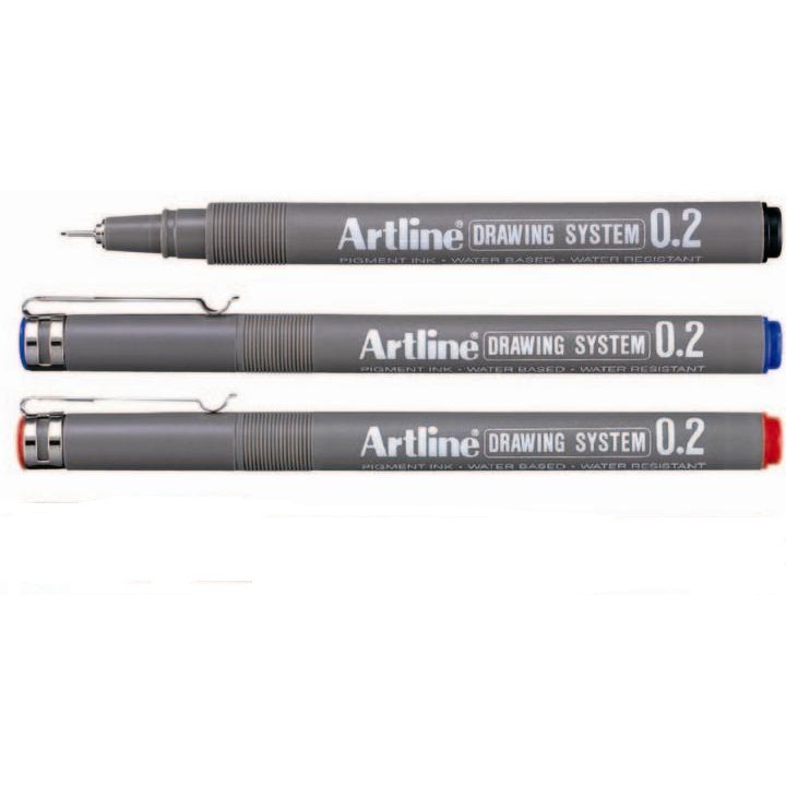 Bút vẽ kỹ thuật Artline EK-232 Drawing System Pen, nét 0.2mm