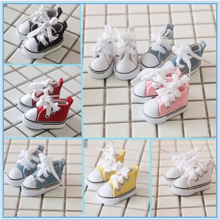 Giày cao cổ buộc dây cho búp bê 15cm 20cm