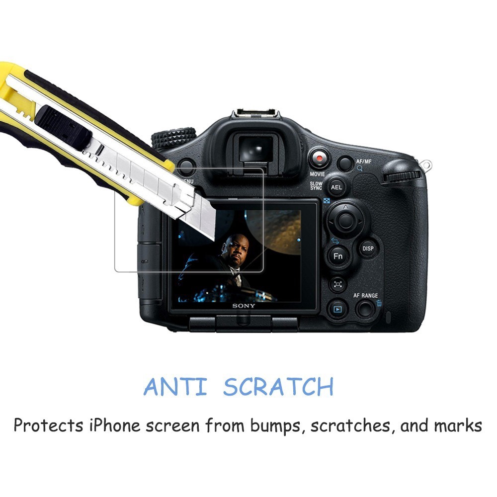 Set 2 Kính Cường Lực Bảo Vệ Màn Hình Điện Thoại Sony A7iii A7 Iii Ii A6000 A6500 A5000 A6300 Rx100 Rx10 A7r Iii Ii A77 A99