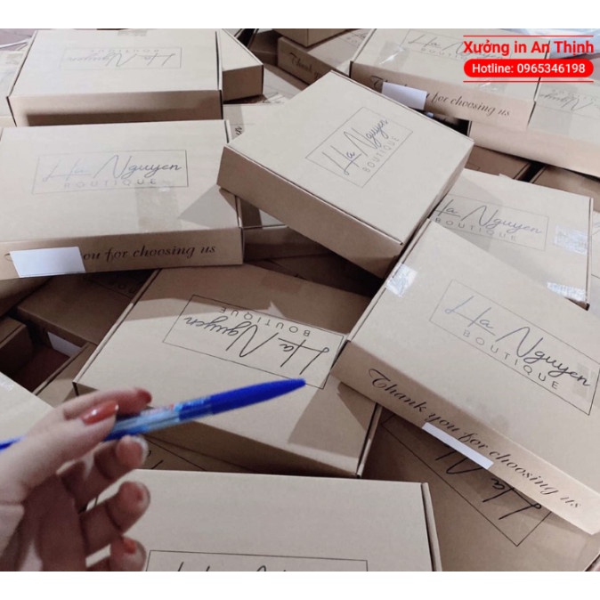 In hộp carton giá rẻ theo yêu cầu chỉ từ 10000đ