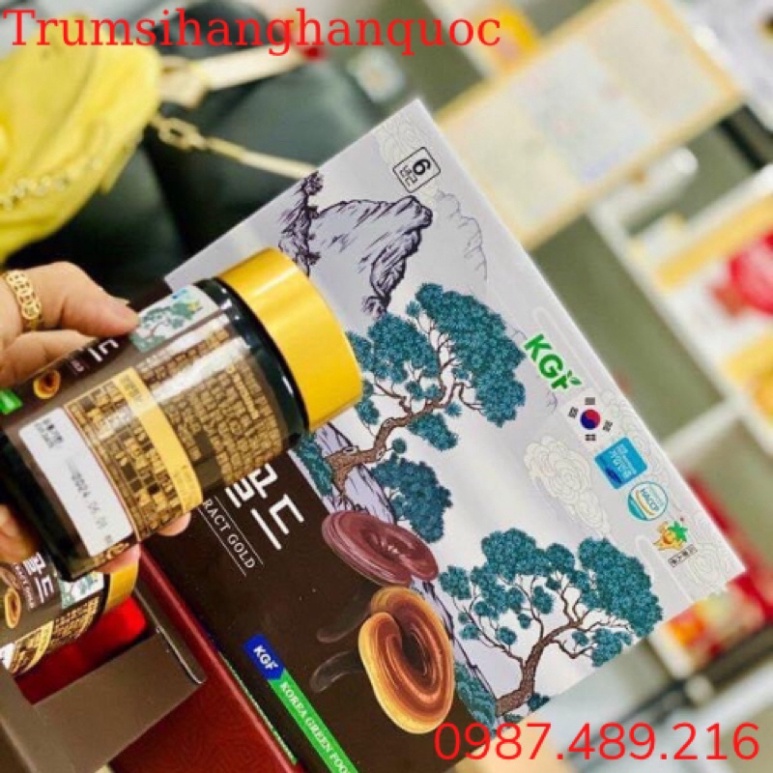 [HÀNG MỚI] CAO LINH CHI CAO CẤP KGF 100%HÀN QUỐC, Hộp 2 lọ x 250gr [ Hàng Mới Về ]