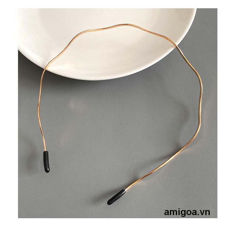 ✨✨Cài tóc kim loại kiểu gợn sóng thời trang