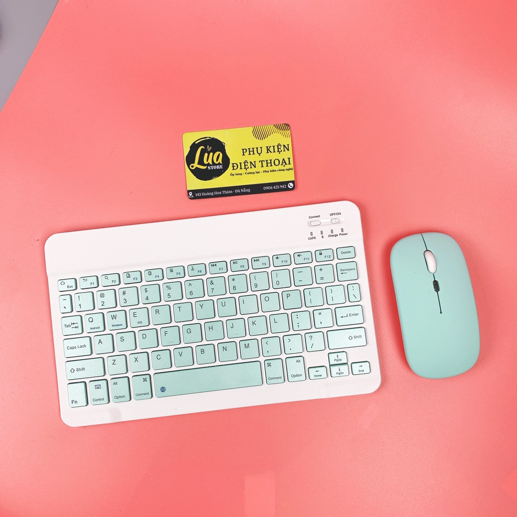 Bàn phím Bluetooth cho iPad phím vuông truyền thống, mặt lưng từ tính sử dụng cho bao da chuyên dụng