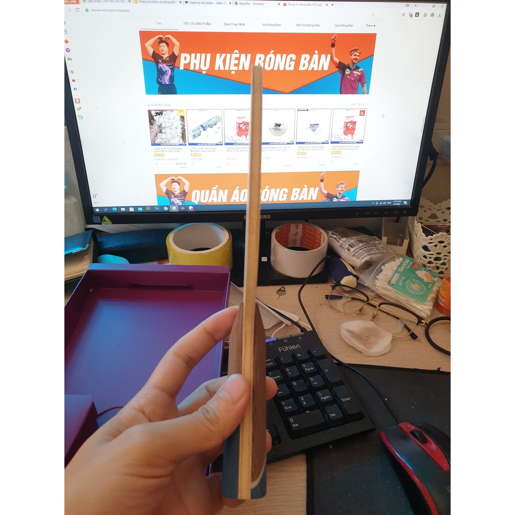 Cốt Vợt Bóng Bàn Xiom Offensive S