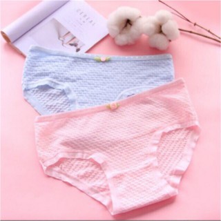 Quần lót nữ❤️FREESHIP❤️quần chíp nữ cotton đính nơ sợi bông QL2