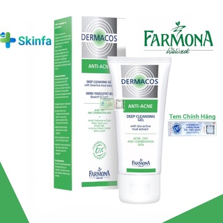 Sữa Rửa Mặt Dermacos Anti-Acne Deep Cleansing Gel Cho Da Dầu, Da Mụn 150ml