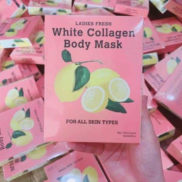 [CHÍNH HÃNG 100%] White Collagen Body Mask - Ủ Trắng Chanh | BigBuy360 - bigbuy360.vn