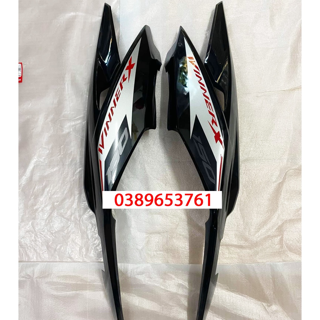 Dàn áo Winner X Đen bóng 2021 chính hãng Honda