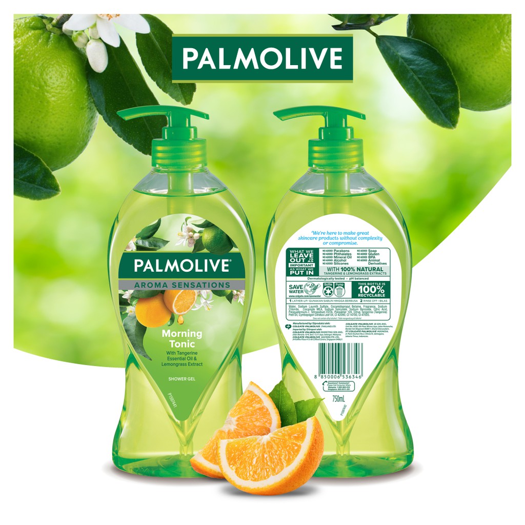 [Mới] Bộ 2 sữa tắm Palmolive Aroma thư giãn toàn thân 750ml