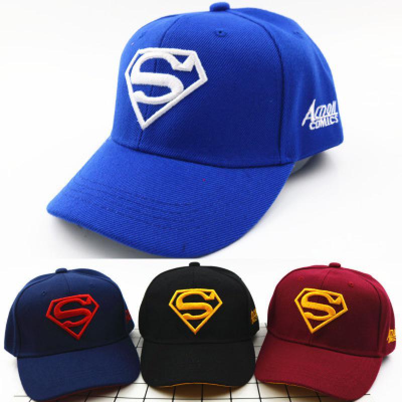 Mũ lưỡi trai thêu logo Superman thời trang cho bé