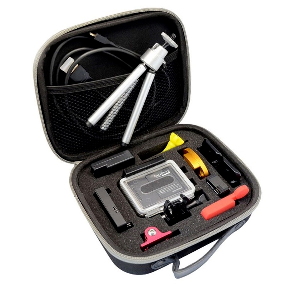 Túi Đựng Bằng EVA Có Dây Đeo Cho Gopro Hero 11 10 9 8 7 6 5 4 3 SJ10 SJ4000 SJ7000 DJI Osmo Action 2