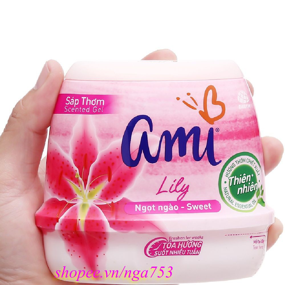 Sáp Thơm Phòng Ami 200G Hương Lily Ngọt Ngào, nga753 Uy Tín Từ Chất Lượng.