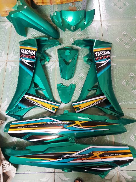 Full dàn áo sirius màu xanh lục bảo