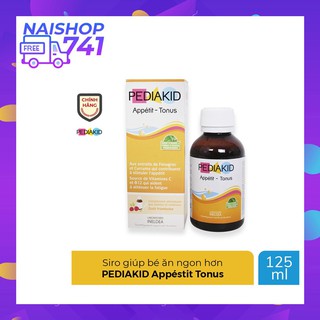 Siro PEDIAKID Appéstit Tonus giúp bé ăn ngon hơn (Chai 125ml)