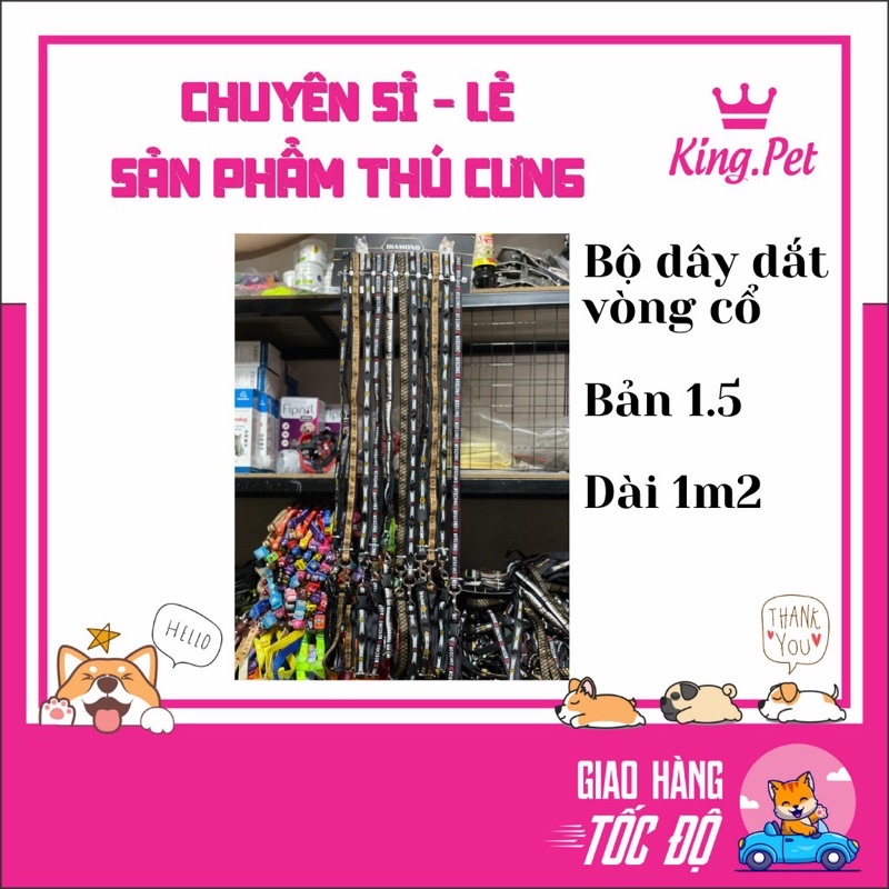 BỘ DÂY DẮT VÒNG CỔ DINAMON- BẢN 1.5