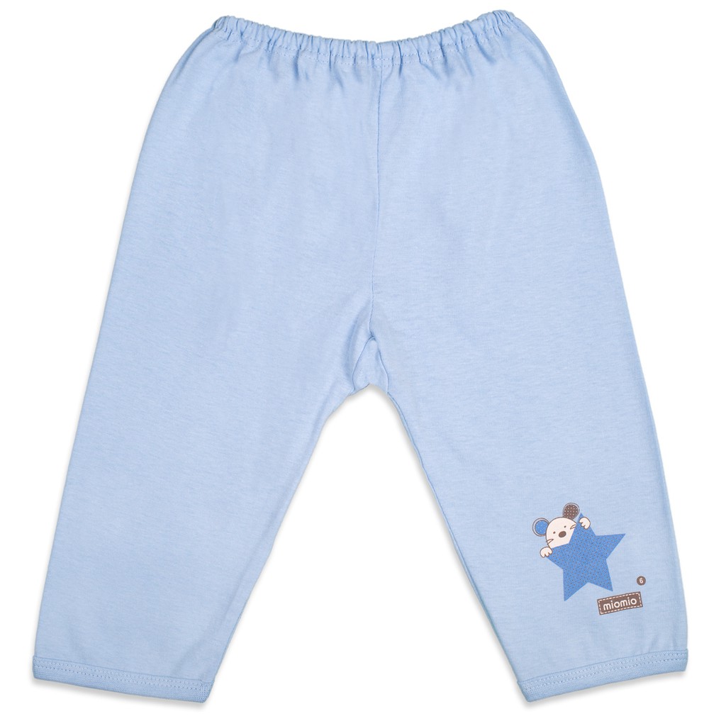 Quần Sơ Sinh Dài MIOMIO, Họa Tiết: Gấu Mây, Ngôi Sao, Trơn Cho Bé Trai Bé Gái , Vải Cotton