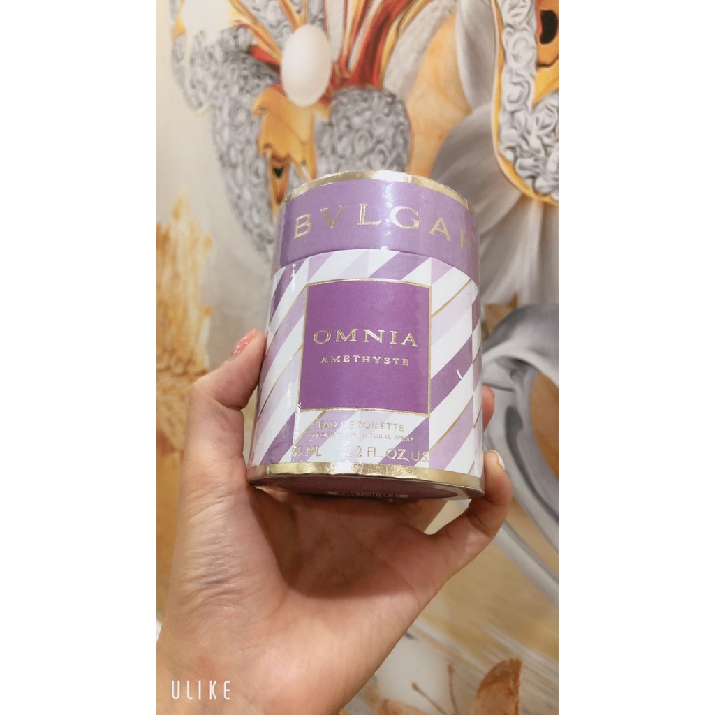 Nước hoa nữ Bvlgari Omnia Amethyste Candy Limited EDT 65ml chính hãng (Ý) - Hộp tròn 2019
