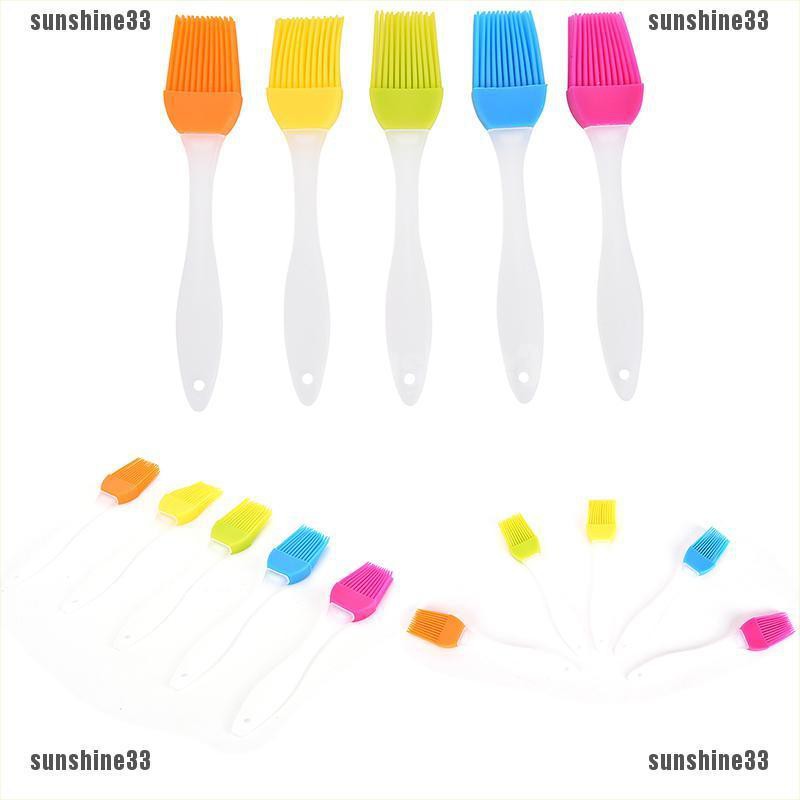 【COD•suns】1 Pcs Oil BBQ Brush Silicone Baking Bread Cake Basting Utensil Pastr