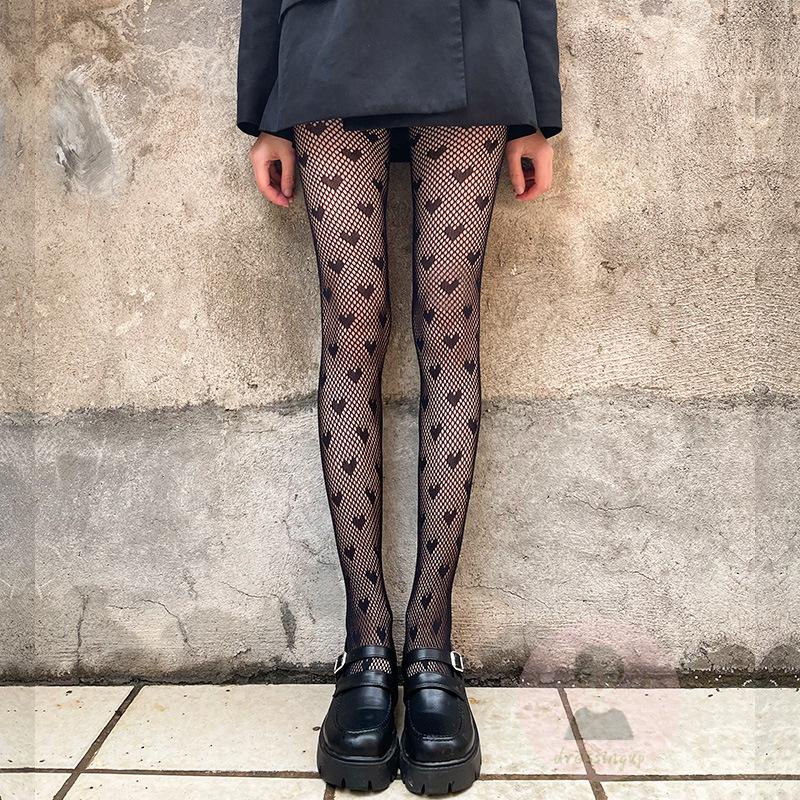 Dre-vớ Lưới Rỗng Thiết Kế Khoét Rỗng Co Giãn Màu Đen Ôm Dáng Quyến Rũ Cho Nữ