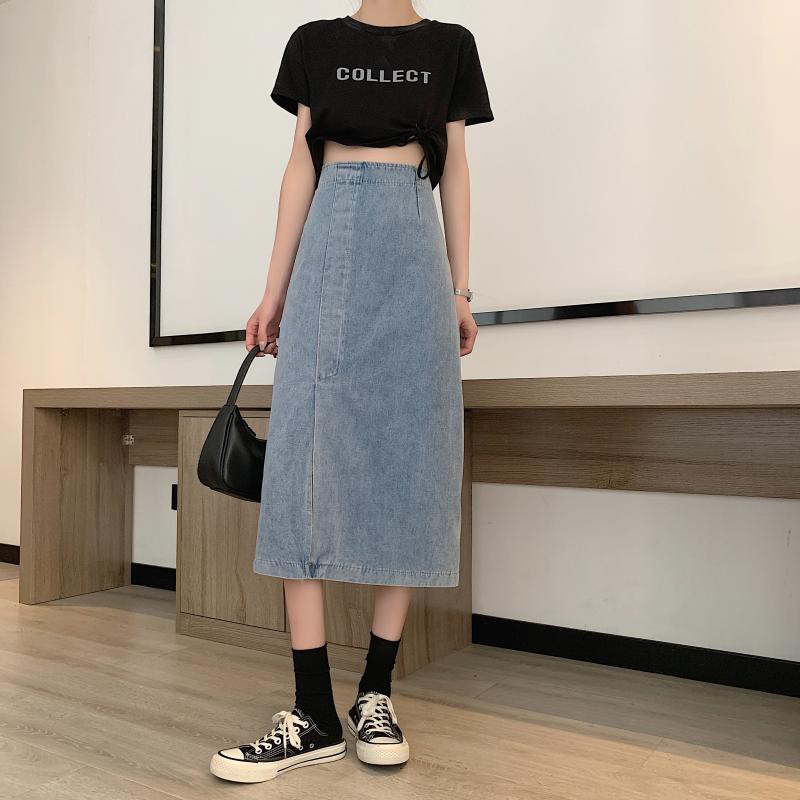 [Mã FADIRECT20 giảm 20K đơn 150K] [SẴN] Váy jean dài Ulzzang Quảng Châu VJD6 | BigBuy360 - bigbuy360.vn