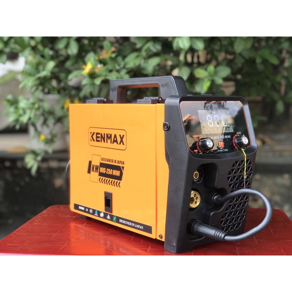 Máy hàn Kenmax MIG 250 Mini - 4 Chức năng dùng cuộn dây 5kg TẶNG KÈM ĐÔI BAO TAY HÀN