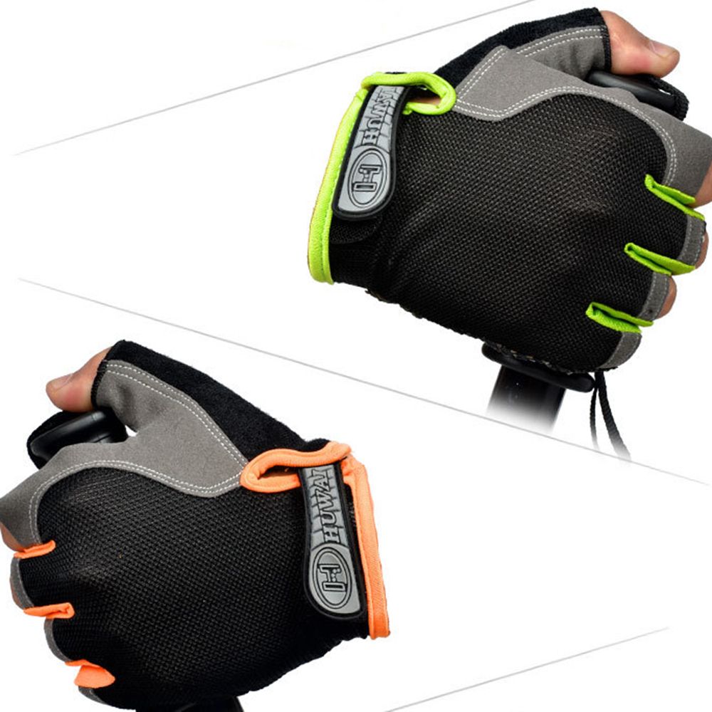 Găng Tay Thể Thao Hở Ngón Chống Trơn Cho Nam Và Nữ