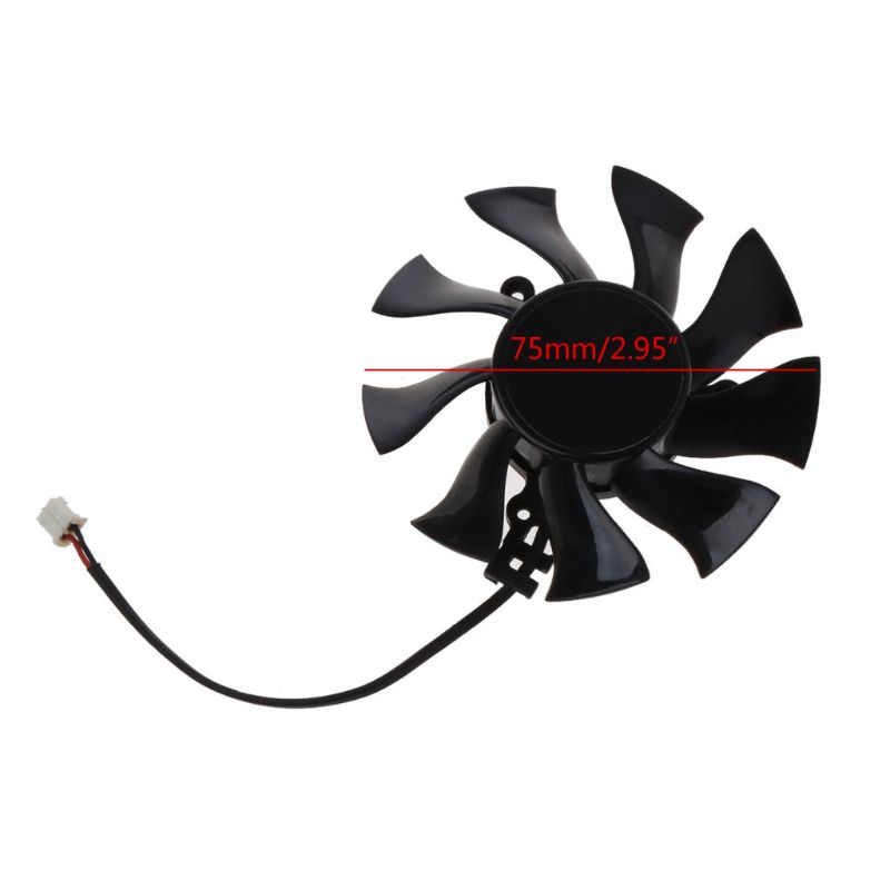 Quạt TảN NhiệT Card Đồ Họa btsg 2Pin Cho Sapphire HD6850 HD4860