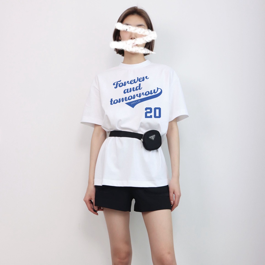 Áo thun nữ form rộng đẹp tay lỡ kiểu hàn quốc chất vải cotton AT164 Miucho in hoạt tiết
