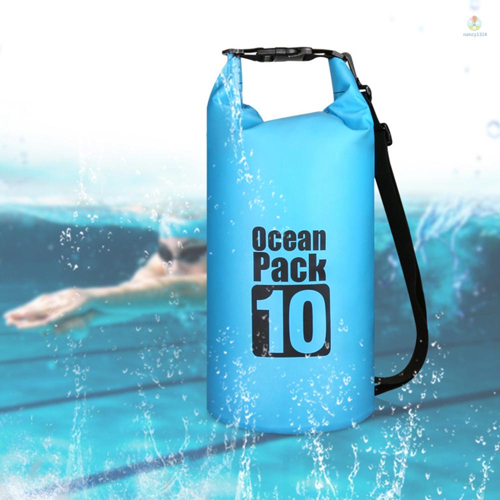 Ba Lô Đựng Nước Khô Chống Thấm Nước 10L / 15L / 20L / 30L Tiện Dụng Cho Thuyền Kayak / Sông Trekking
