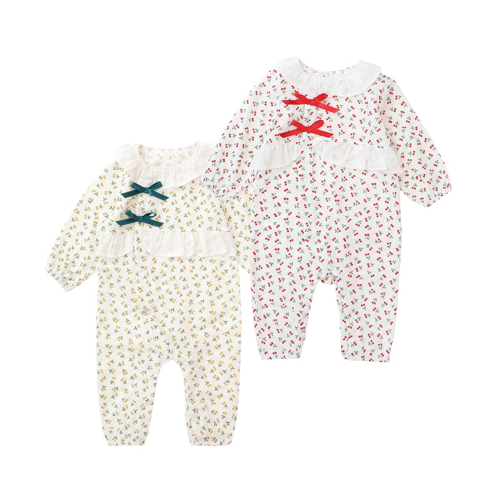 Áo Liền Quần Sanlutoz Vải Cotton Tay Dài Thời Trang Dễ Thương