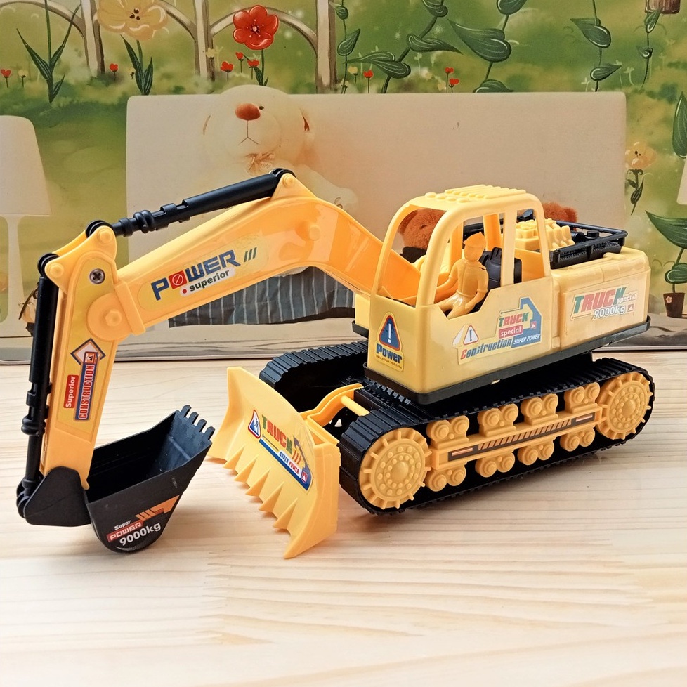Đồ Chơi Máy Cần Cẩu Cho Bé Yêu