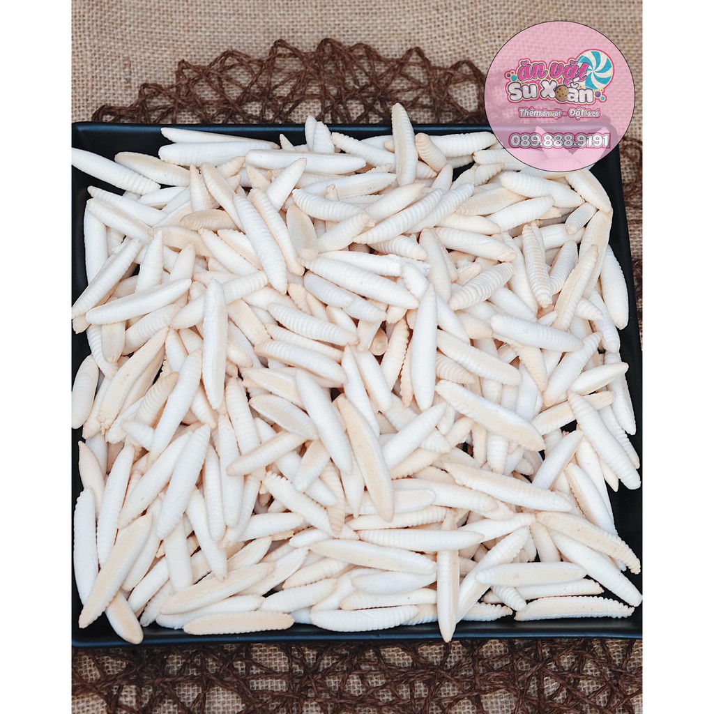 Bánh men sữa con sâu Ăn Vặt Su Xoắn