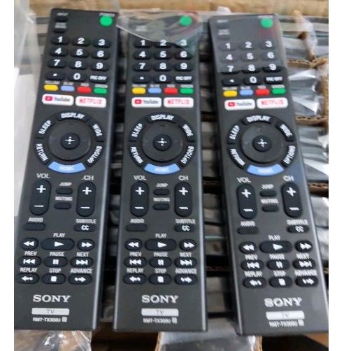 Giảm giá 50% điều khiển sony chính hãng  TX300U & TX300P  Dùng tất cả Ti Vi Sony 4K