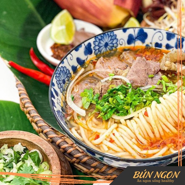 Bún Bò Huế Jimmy Sợi To - Bún gạo/Bún Lứt Jimmy - Eatclean