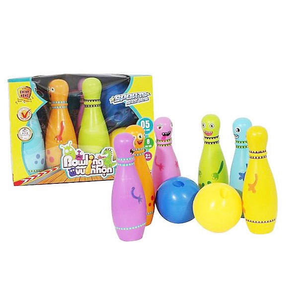 Đồ Chơi Vận Động Bowling Vui Nhộn Antona No.339 Giúp Bé Vận Động Chân Tay