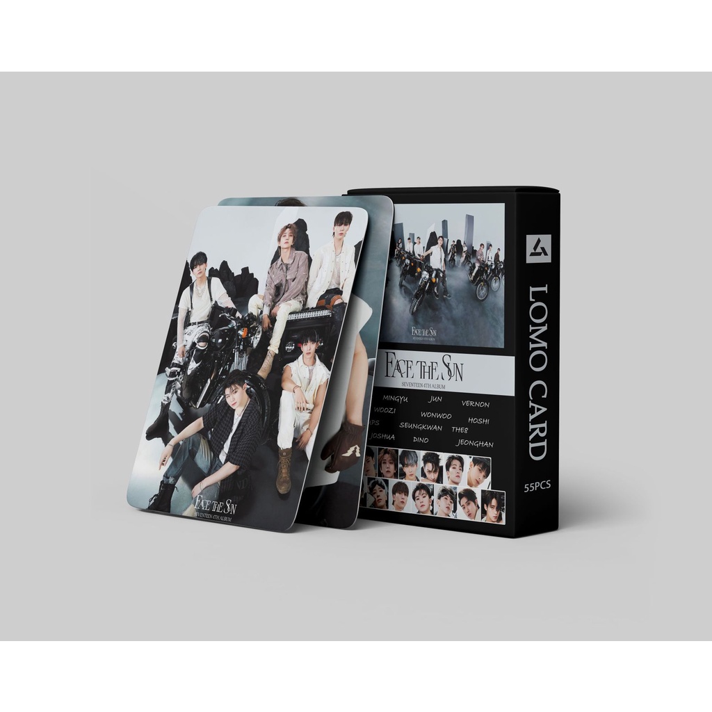 Seventeen Album FACE THE SUN Photocard DARLING Attacca Lomo Card Postcard