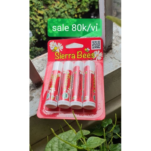 Set son dưỡng Sierr 4 cây mùi lựu