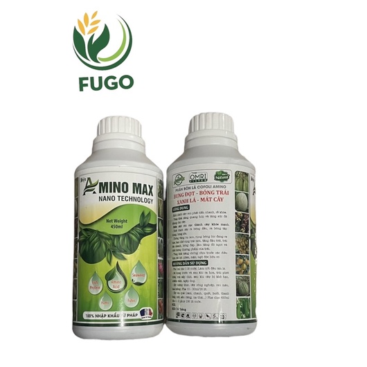 Combo 1 Amino Max +1 Amino Organic KÍCH RỄ, BUNG CHỒI, VỌT ĐỌT, MƯỚT LÁ, XANH BÓNG, MÁT CÂY