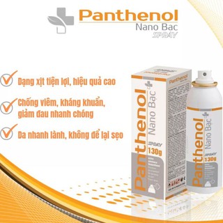 Panthenol Nano Bạc ( Xịt Bỏng )