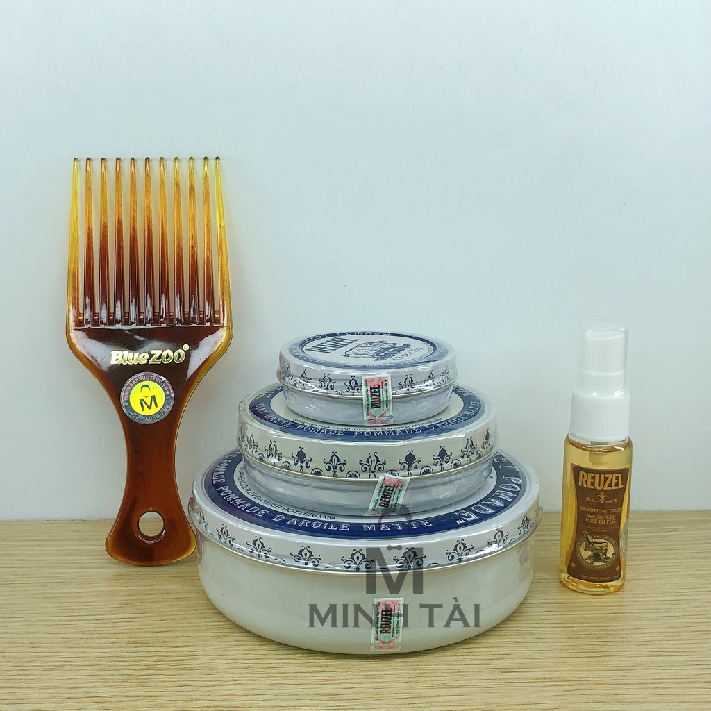 Sáp Vuốt Tóc Nam REUZEL Clay Matte Pomade