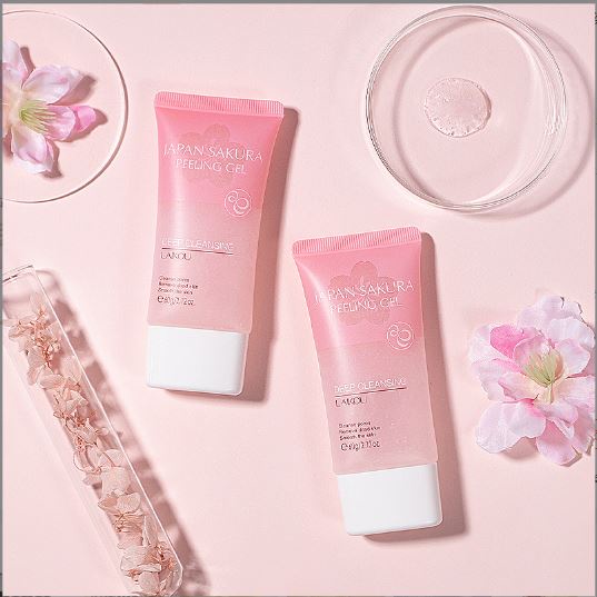 Gel Tẩy Da Chết Dành Cho Da Mặt Laikou Sakura Peeling Gel 60gr