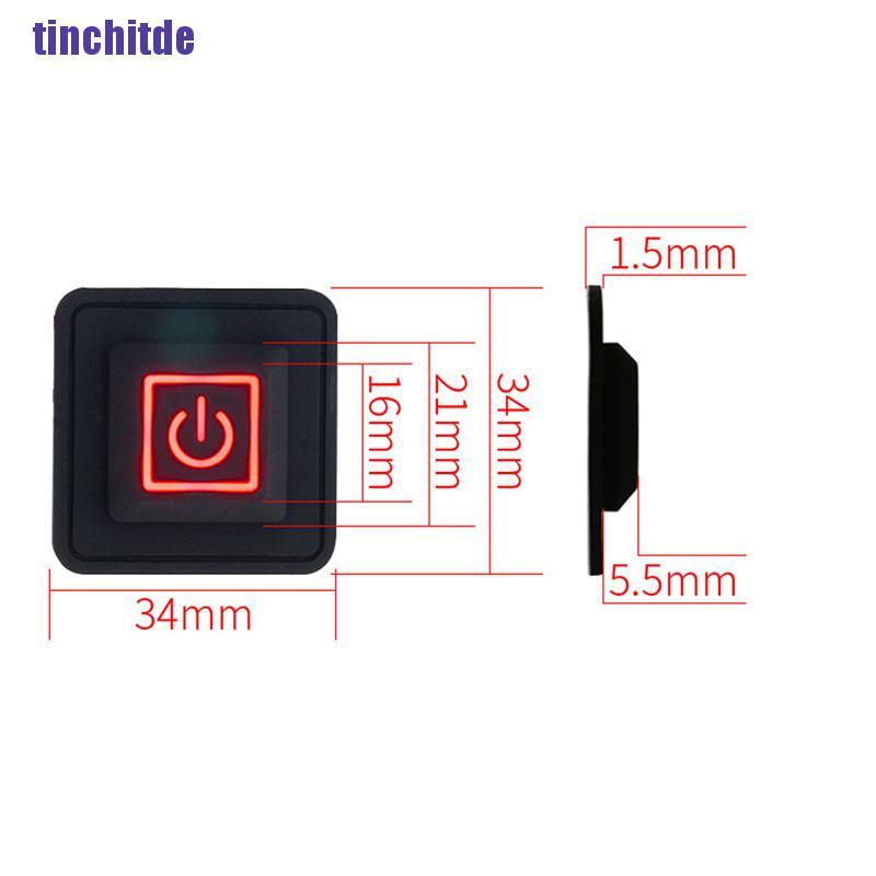 Công Tắc Điều Khiển Nhiệt Độ 3 Chất Liệu silicone Chống Thấm Nước 5v-15v